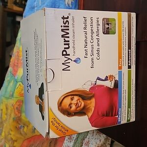 $135 NEW UNUSED Self Cleaning  MyPurMist handheld Allergy Steam In… Firm$